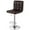 Brown, variant on Bar Stool, Comfortable Swivel Adjustable PU Leather Bar Chair with Backrest, Soft Cushioned Seat, Footrest, Sturdy Metal Frame, Barstools for Kitchen, Pub, White