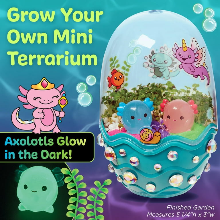 Creativity for Kids Mini Garden Axolotl: STEM Arts and Crafts for