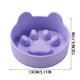 thumbnail image 3 of Comedero lento para perros Utensilios para comida de mascotas y comedero antivuelco para perros Comedero lento de silicona con estampado de dibujos animados para mascotas, 3 of 4