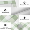thumbnail image 6 of Sage Green Plaid Outdoor Rug for Patio/Deck/Porch, Non-Slip Large Area Rug 5 x 7 Ft, Spring Farmhouse Buffalo Checkered Indoor Outdoor Rugs Washable Area Rugs, Reversible Camping Rug Carpet Runner, 6 of 8