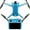 Blue, variant on Jesscasday Drone Protective PVC Stickers for Mini 3 Pro Aircraft & Remote Control Decals Cover Skin Sticker Drone Accessories