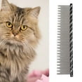 thumbnail image 4 of Pet Steel Combs, Open Knot Comb Durable Rugged Comfortable  For Pet Red,Purple,Blue,Green,Black, 4 of 8