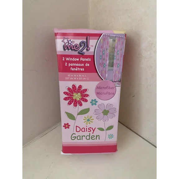 American Kids Daisy Garden 2 Pack Window Panels