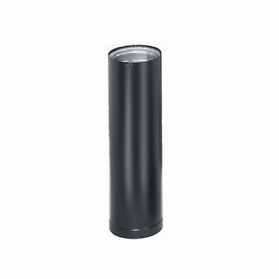M & G Duravent 6DVL-06 6 Inch  x 6 Inch  Dura-Vent DVL  Double-Wall Black Pipe