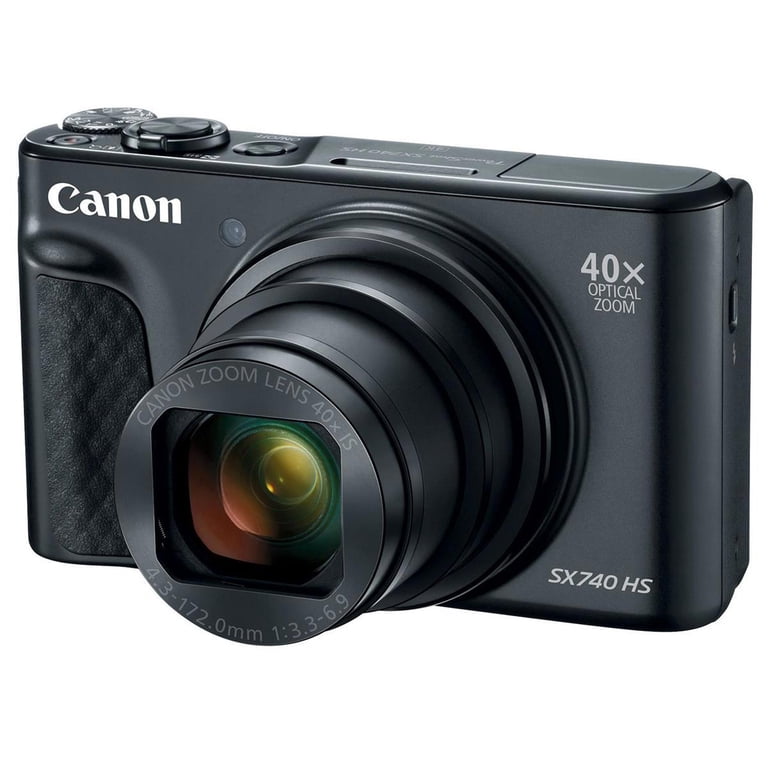 Canon, Digital Camera, 20.3MP, 40x Zoom, 4K Video, Wi-Fi - Walmart.com