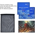 thumbnail image 6 of Giant Octopus Wooden Jigsaw Puzzles, Intellectual Entertainment Educational Puzzles Fun Family Game Creative Gift for Friends Parents Grandparents, 500 Pieces, 6 of 6