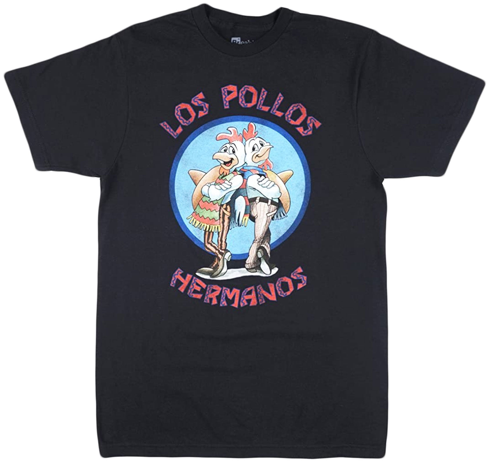 Men's Los Pollos T-Shirt, Black, Large -