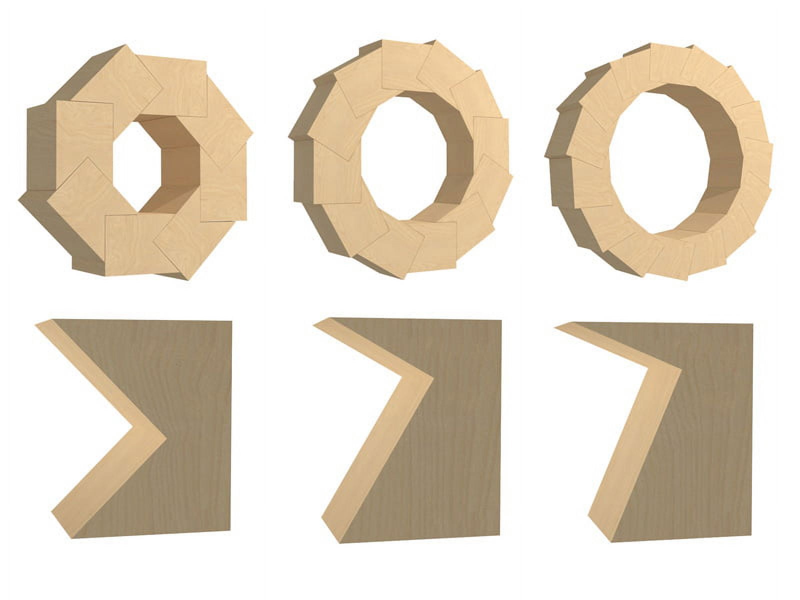 Multi Sided Glue Joint Router Bit Set - 15330