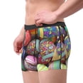 thumbnail image 4 of Fotbe Easter Eggs1 Men’s Total Support Pouch Boxer Briefs, X-Temp Cooling, Moisture-Wicking Underwear, Regular, Long-leg and Trunk-Large, 4 of 9