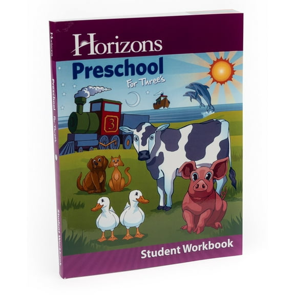 Horizons Preschool for Three's Student Workbook by Alpha Omega Publication (Paperback)