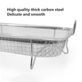 thumbnail image 4 of Moldes Para Hornear Cesta de acero inoxidable para patatas fritas, colador cuadrado para freír, accesorios (blanco) Likrtyny Para estrenar, 4 of 9