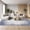 Blue, variant on ICEANT 5'x10' Rectangle Area Rug, Abstract Style Living Room Area Rug with Non-Slip Bottom, Machine Washable Low Pile Carpet for Bedroom Kitchen Hallway, Grey