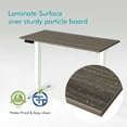 thumbnail image 4 of Kaboon 60x24 inch Universal Table Top, 1 inch Thick, Pack 1, Eucalyptus, TABLETOP6024B,, 4 of 7