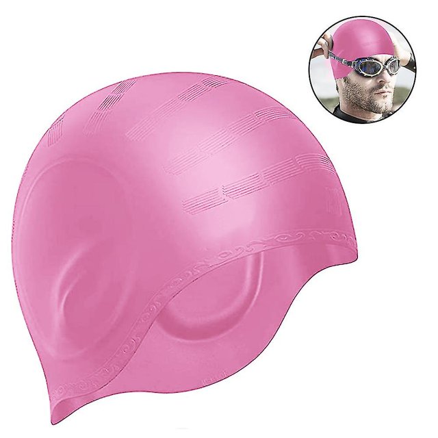 Gorro de natación para mujeres y hombres con cabezas medianas o grandes.