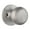 Satin Nickel, variant on Miseno Mlk5030 Porter Flat Ball Non-Turning One-Sided Door Knob - Black
