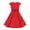 Cap-Red, variant on IBTOM CASTLE Girls 50s Vintage Polka Dot Flower Swing Rockabilly Prom Party Tea Dress Kids Audrey Wedding Formal Cocktail Evening Gown 9-10 Years Cap-Red