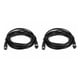 thumbnail image 3 of Sidaley Cable de extensión para cámara de coche DVR, 4 pines, marcha atrás, para cámara de visión trasera de autobús y camión, grabadoras de negro 2piezas, 3 of 5