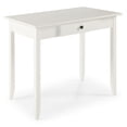 thumbnail image 3 of Camaflexi Shaker Vanity Desk with Drawer Solid Wood Dresser Makeup Table, White, 3 of 6
