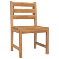 thumbnail image 3 of vidaXL 5 Piece Garden Dining Set Solid Wood Teak, 3 of 5
