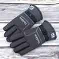 thumbnail image 1 of Guantes de hombre ensanchados y agrandados, gruesos, grandes, de algodón, cálidos, antideslizantes, cálidos, versión grande, de terciopelo de invierno, protección contra el frío para motocicletas, 1 of 1