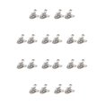 thumbnail image 1 of Minnieouse Anillo de punto Joyería estereoscópica Anillos de apertura ajustable Suministros de costura Parejas Accesorios de boda Plata NJ135 Plata NJ135 10Conjunto, 1 of 6
