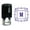 Violet, variant on Printtoo Alphabet M Monogram Initial Square Swirl Border Self Inking Rubber Stamp Office Stationary