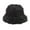 Black, variant on Winter Long Fishing Bucket Hat for Men Women Outdoor Thickening Warm Sunshade Basin Cap Europe America Trend Fashion Black One Size