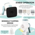 thumbnail image 4 of Manual Ice Shaver Rotary Ice Shaver White Stainless Steel Blade Quick Labor Saving Handle Safe Stable Suction Base Home Using Snow Cone Machine for Various Ice Cube, 4 of 11