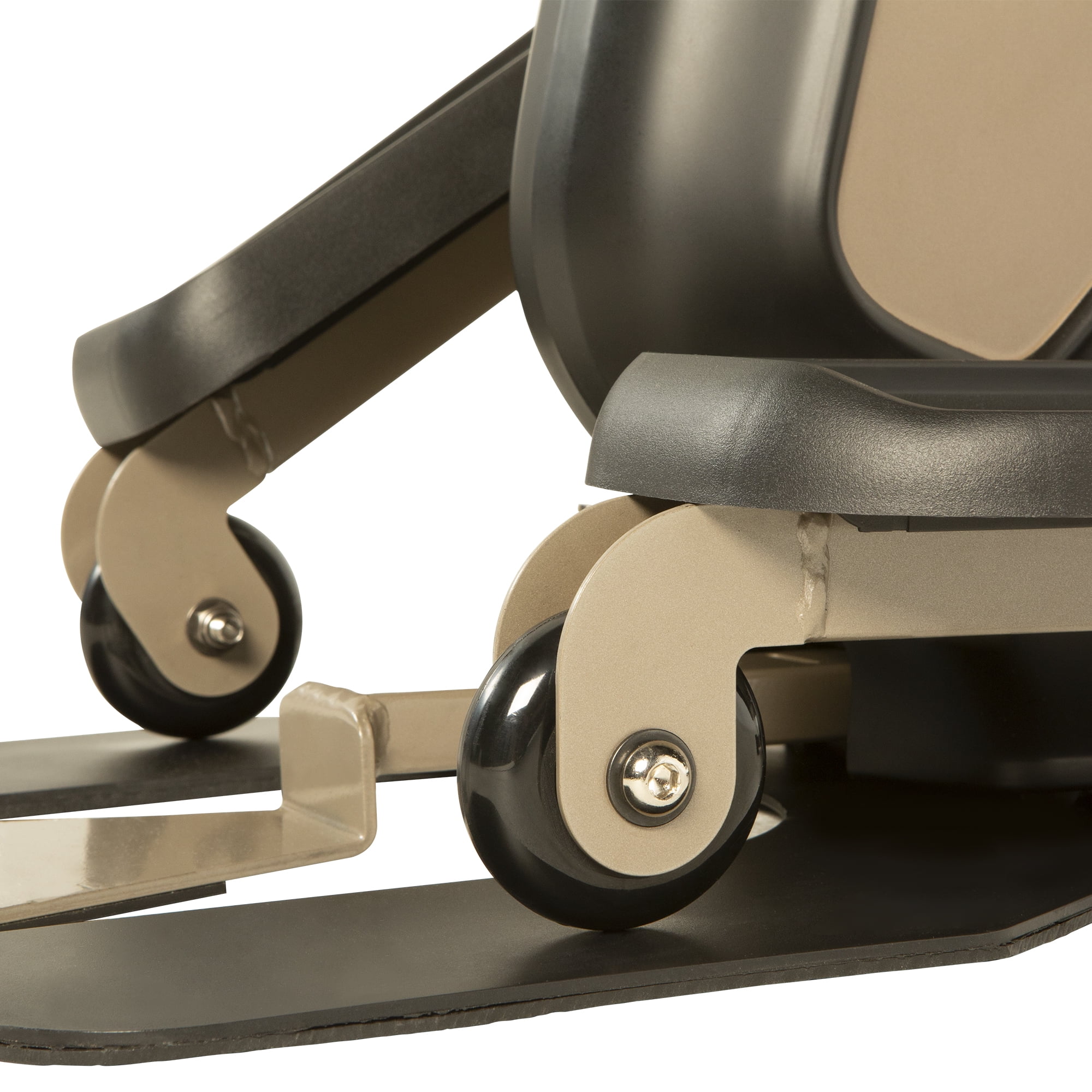 Exerpeutic 900E Overwork No Impact Bluetooth Under Desk Elliptical Trainer with Extendable Chair Hook and MCF App Walmart