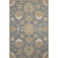 thumbnail image 2 of Bashian 60x90" Hand-Tufted Transitional Wool Area Rug in Teal, 2 of 6