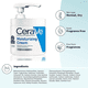 thumbnail image 2 of CeraVe Moisturizing Cream with Pump 16oz & Refill 16oz. Daily Face Body Moisturizer for Dry Skin- Freagrance Free Hypoallergenic, Gentle, No Irritationg Formula Suitable for Sensitive Skin 2 Set, 2 of 8