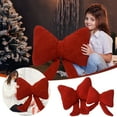 thumbnail image 6 of Cute Ribbon Bow Pillow 3D Bow Throw Pillows Bow Shaped Pillows Throw Cushion Decorative for Bed Sofa Couch Bench Car Room Decor Decorative Gift Indoor Outdoor 9.8 × 13.8 Inch, 6 of 6