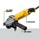 thumbnail image 2 of Amoladora angular DEWALT DWE43113 13A 9000 RPM 11-12 cm con interruptor de gatillo, 2 of 6
