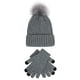 thumbnail image 2 of Gorra de béisbol FloreceBien para hombre y mujer, para exteriores, cálida, de invierno, gruesa, suave, con guantes, de punto, para esquiar, talla para niños, 2 of 4
