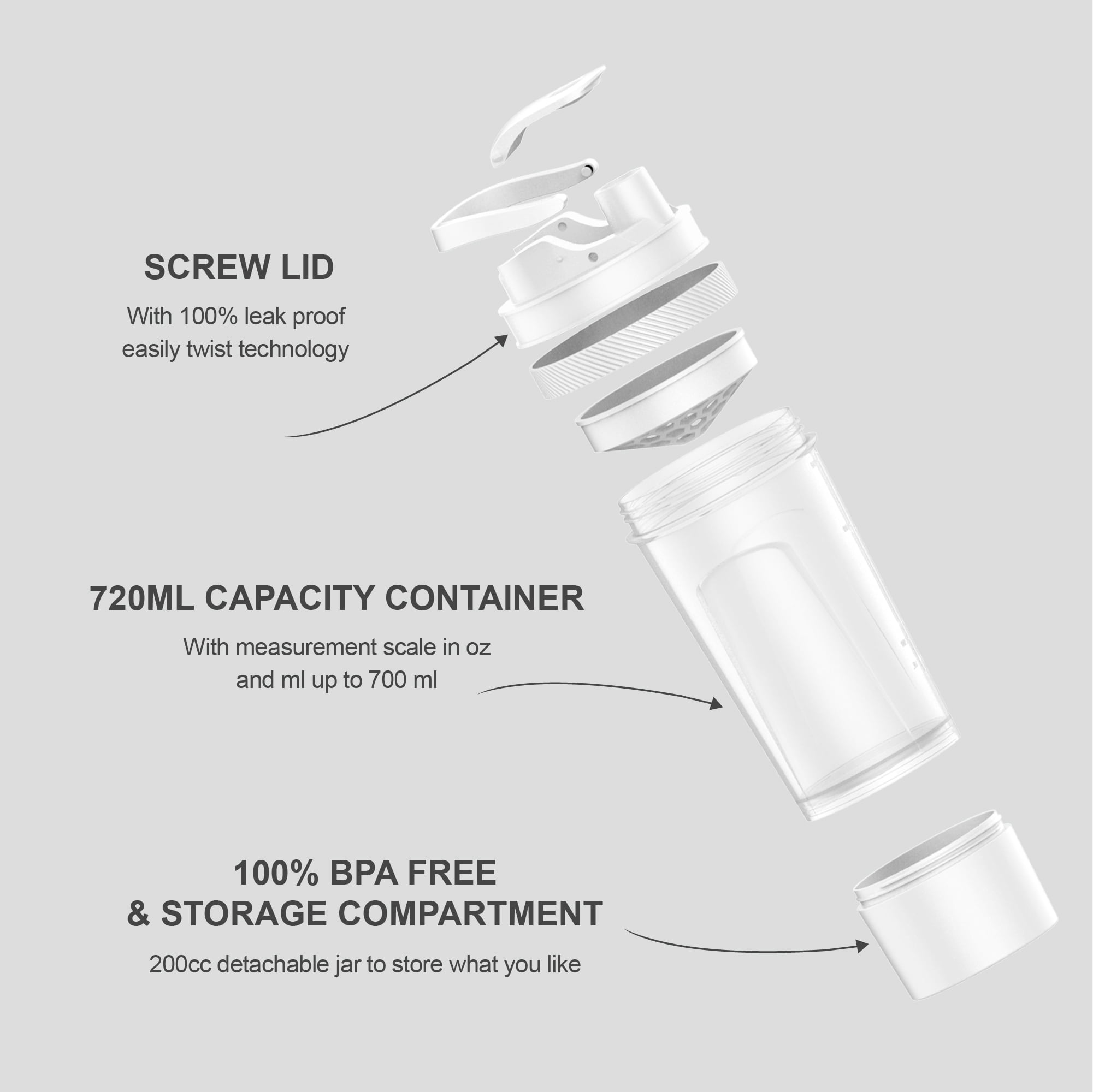 3-in-1 Shaker Bottle – AlphaLiftsFitness