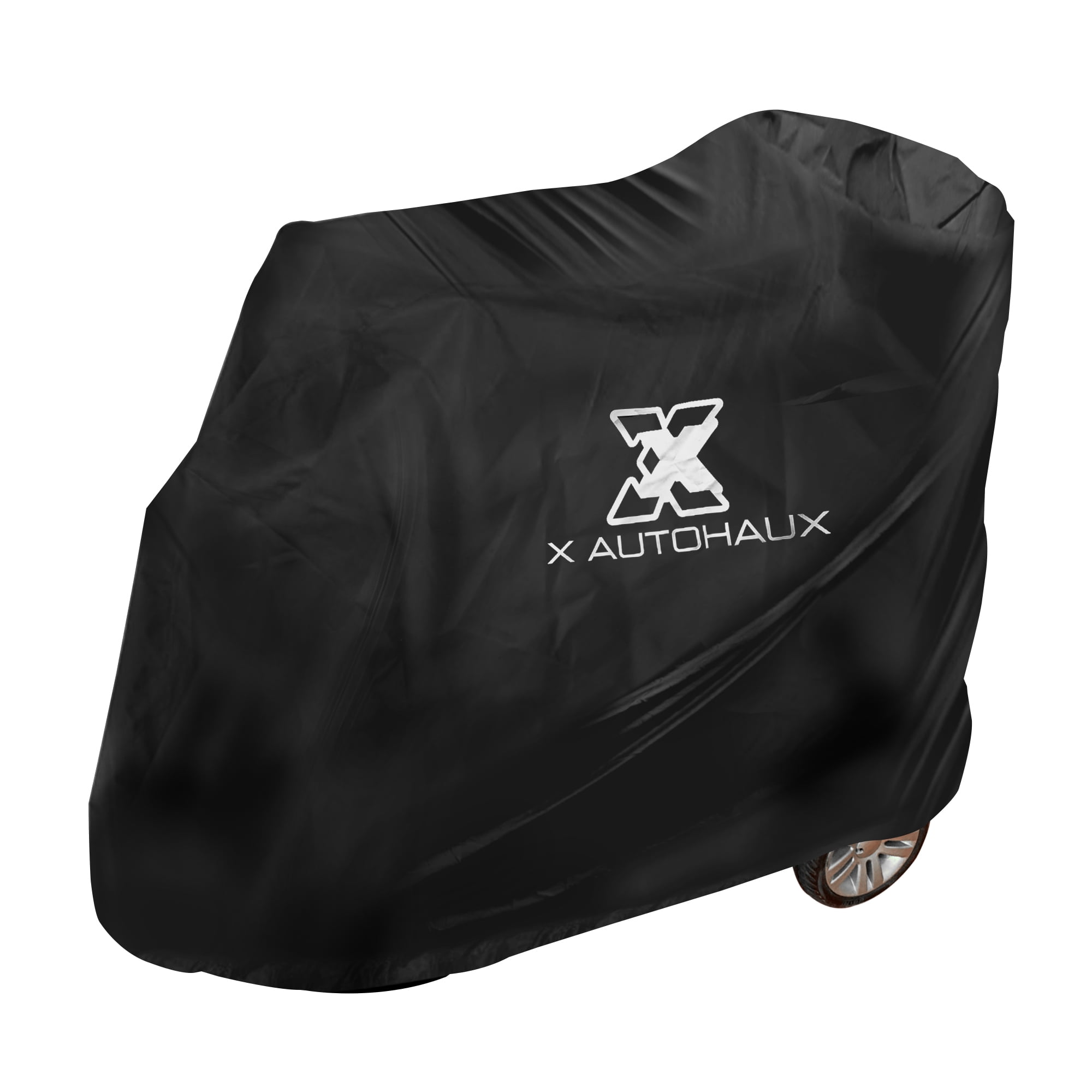55"x26"x36" Motorbike Mobility Scooter Cover Waterproof Rain Protection 210D Oxford Black