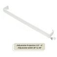thumbnail image 3 of Achim Fantasia 2.5" Wide Curtain Rod, 28-48", White, 3 of 5