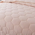thumbnail image 2 of Honeycomb Down Alternative Blanket - Pearl Blush/Spicy Mustard - King, 2 of 4