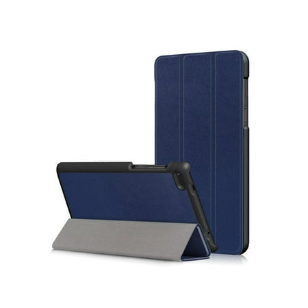 Case For Lenovo Tab 7 Essential / Tab4 7 Essential - Ultra-Thin Custer PU Leather Case Shell Hard Cover for Lenovo Tab 7 Essential TB-7304F TB-7304I TB-7304X