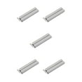 thumbnail image 1 of serony 2pcs Pure Color Sealing Clip Food Preservation Pure Color Household Tea Snack Pouch Sealer grey L 5Set, 1 of 6