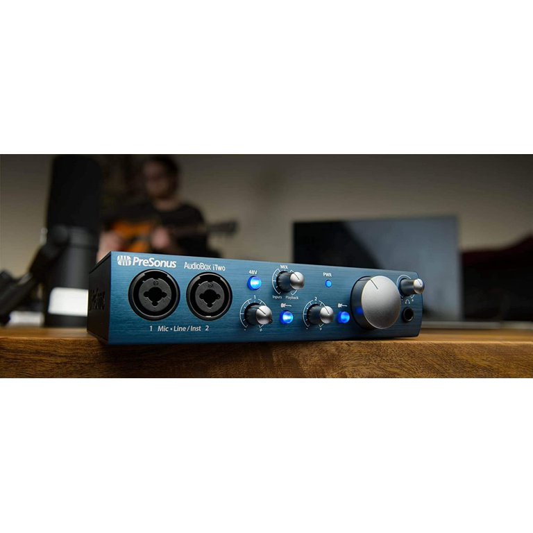 PreSonus AudioBox iTwo USB Audio Interface for Windows, Mac and