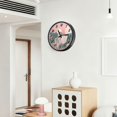 thumbnail image 6 of Dailycode Night Light Wall Clock Glow in The Dark 12 inch Battery Operated Silent Luminous Clocks, Skeleton Skull Read Book, 6 of 8