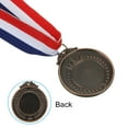 thumbnail image 4 of Uxcell Blank Award Medals, 15 Pack Gold Silver Bronze Award Medals with Ribbon, Design Your Medals Kit, 4 of 6
