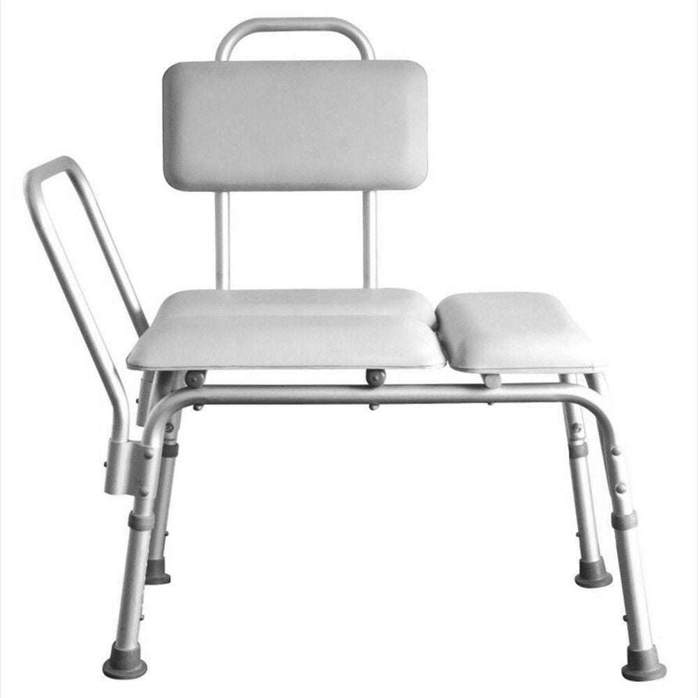 Ktaxon 6 Height Adjustable Bath Tub Transfer Bench Medical Shower Chair
