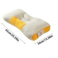 thumbnail image 3 of Gyedtr Contour Memory Foam Pillow, Cervical Pillow for Neck Pain Relief, Orthopedic Sleeping Pillows Side, Back and Stomach Sleepers., 3 of 6