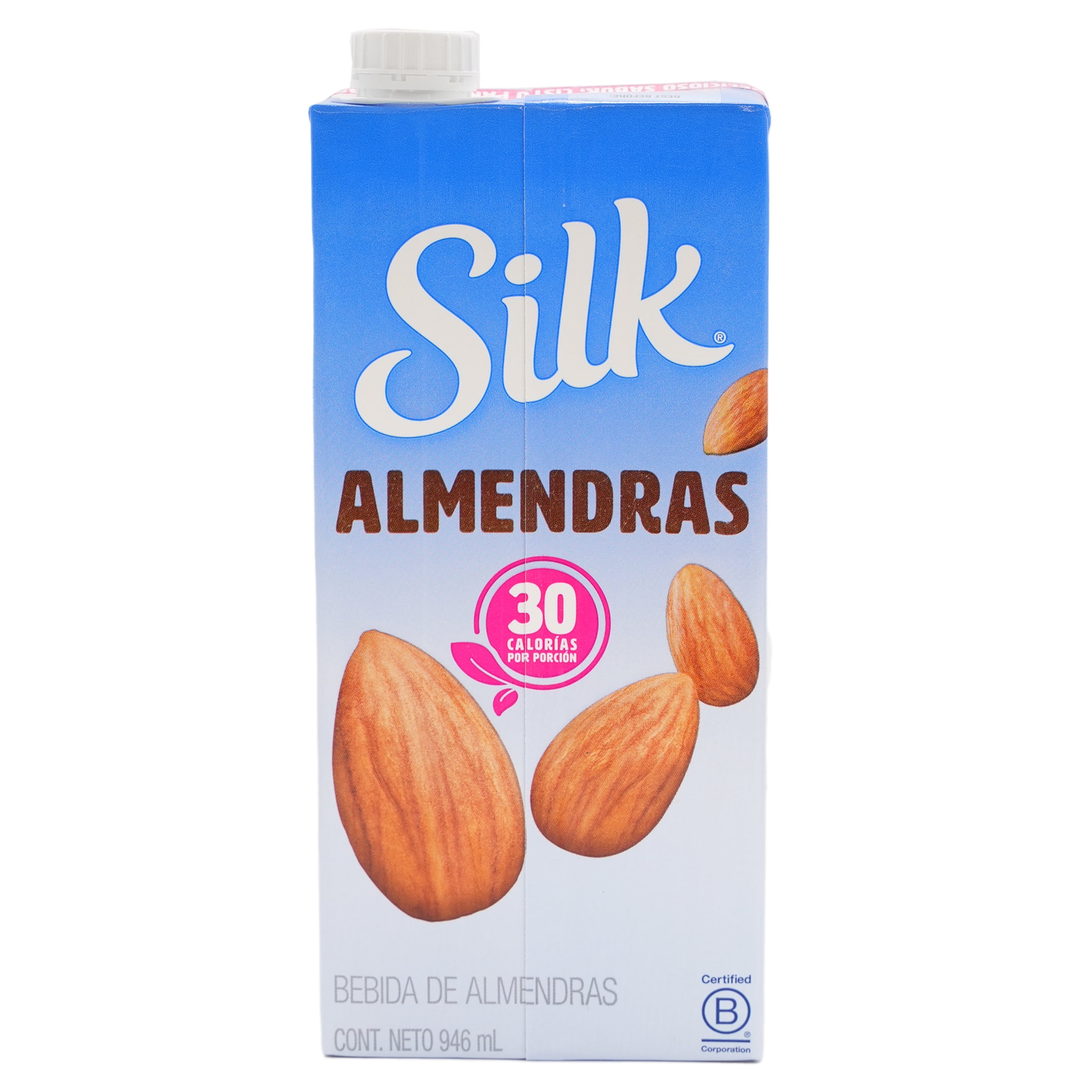 Silk Pure Almond 32 oz. Unsweet, 30 calories, Carton