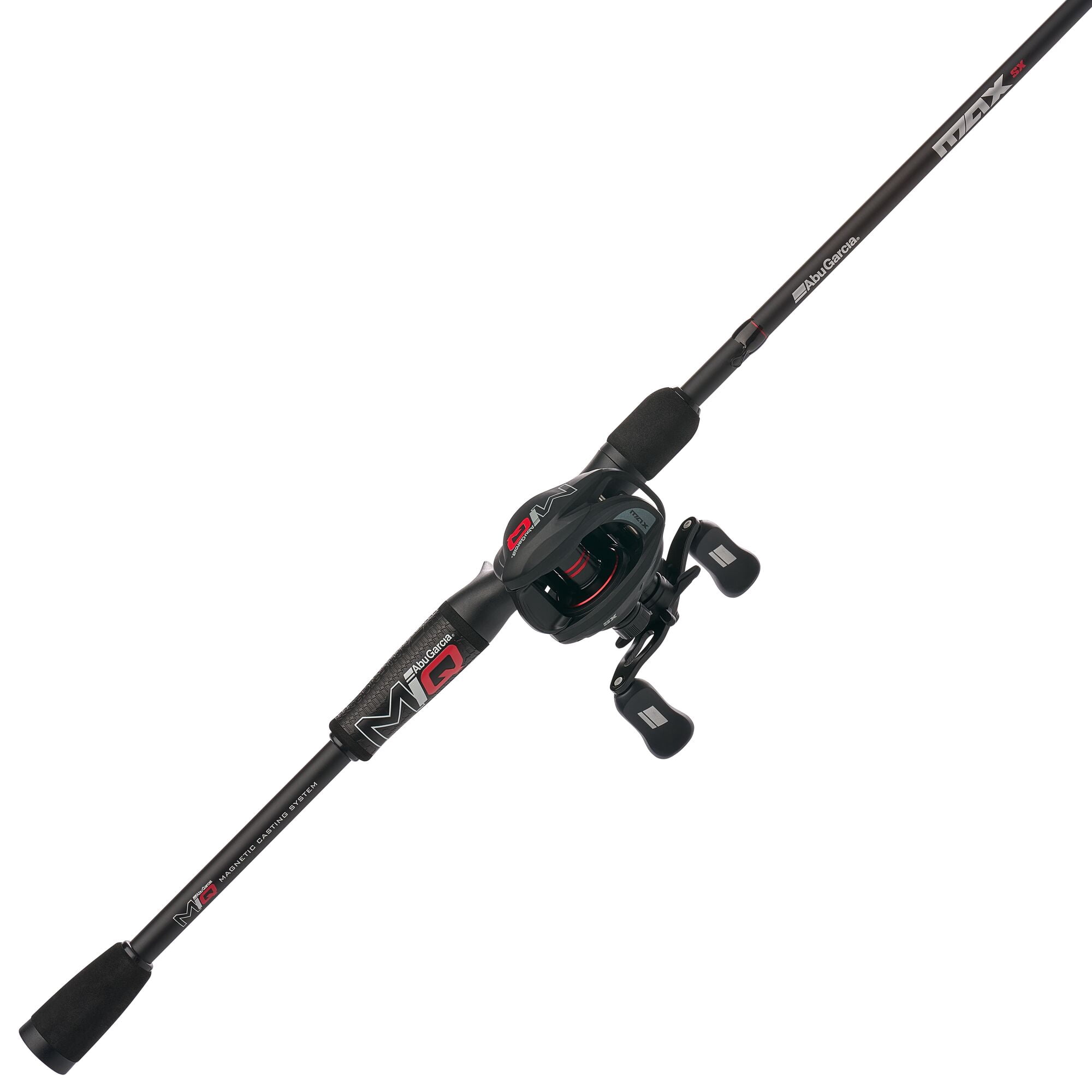 Abu Garcia Max™ SX MagnetiQ™ Baitcast Combo 7 2-pc Medium Heavy Fishing Rod Low Profile Reel (Right)