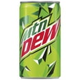 thumbnail image 2 of Mountain Dew Citrus Soda Pop, 7.5 fl oz Mini Cans, 15 Pack, 2 of 5