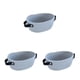 thumbnail image 4 of Cesta de almacenamiento Wosthever Cuerda de algodón Tejido S Gris, 4 of 6