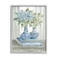 thumbnail image 4 of Stupell Industries Traditional Dogwood Floral Bouquets Blue Books Stacked, 11 x 14,Design by Cindy Jacobs, 4 of 5
